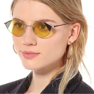 NIB Women’s One Size (51mm) Fendi Cat Eye Frame Sunglasses 100% UV Protection